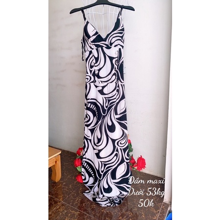 Đầm maxi, hai dây kiểu