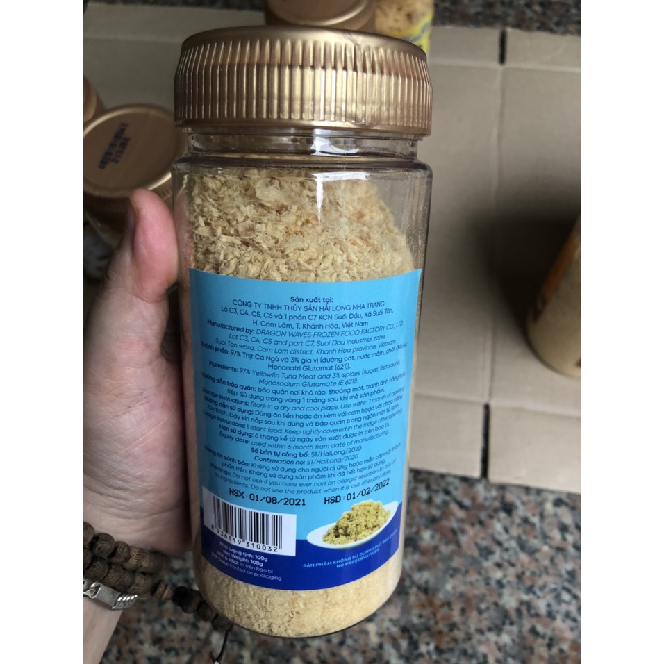 Chà Bông Cá Ngừ Đại Dương Vua Biển Không Cay Phiên Bản Mới