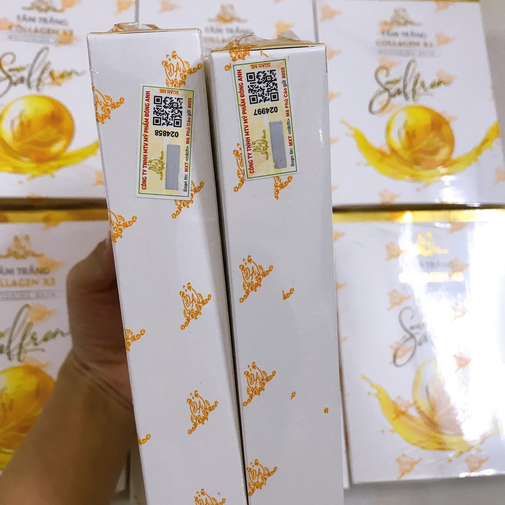 TẮM COLLAGEN X3 MIX SAFFRON CHÍNH HÃNG C.TY ĐÔNG ANH 100%