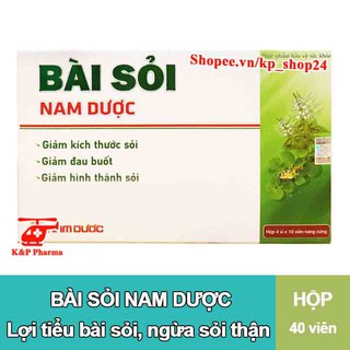 ✅ [10 TẶNG 1] Bài sỏi Nam Dược – Giúp lợi tiểu bài sỏi, hạn chế viêm đường tiết niệu, ngừa các bệnh sỏi thận, sỏi mật