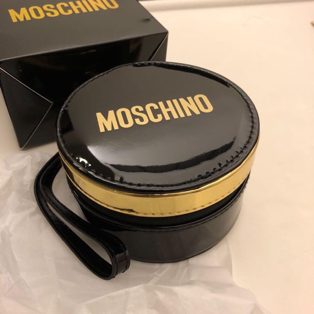 [SẴN] Túi Pouch MOSCHINO - Chính Hãng