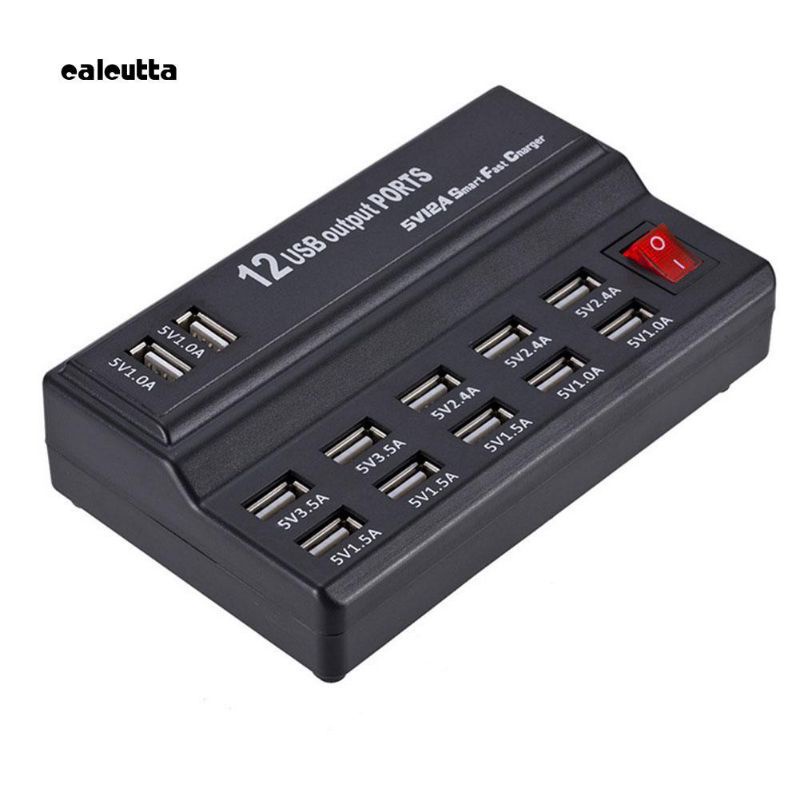 Bộ sạc 12 cổng USB siêu tiện dụng