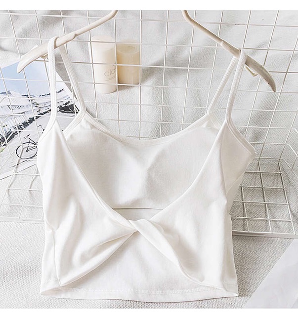 Thanh lý Áo bra croptop xoắn lưng