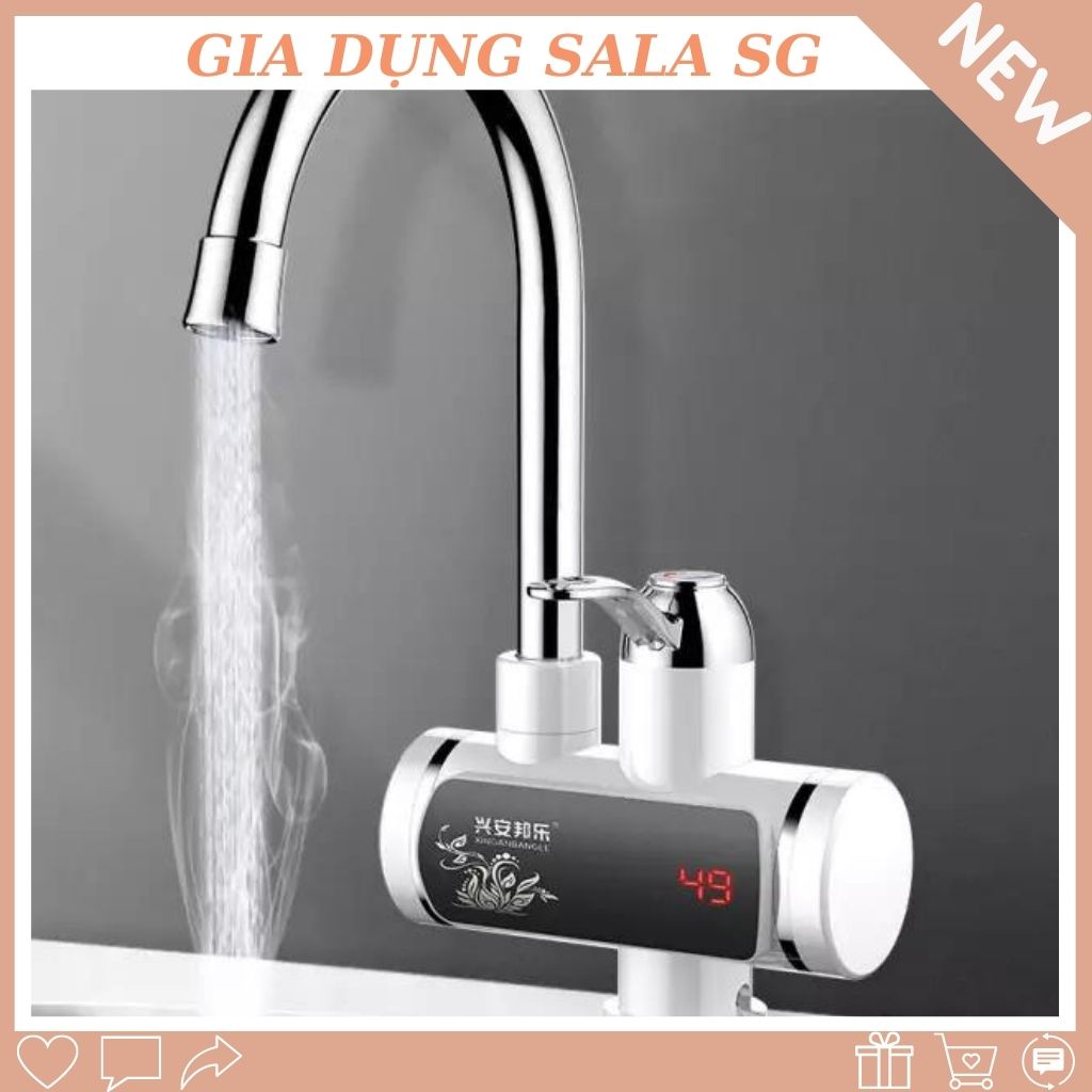 Vòi nước nóng lạnh trực tiếp tại làm nóng nhanh với 3 giây, lắp đặt đơn giản, an toàn, tiết kiệm điện