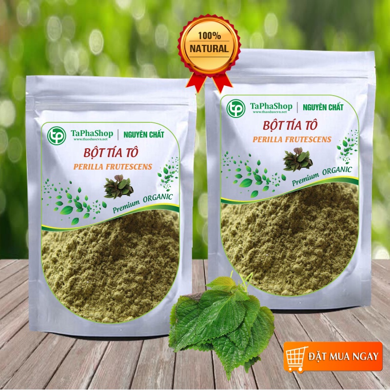 Bột tía tô nguyên chất  - Làm dẹp da, Cải thiện đau nhức do bệnh gout