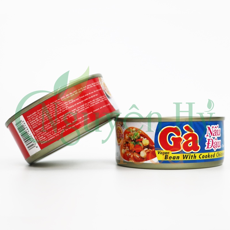 Gà Nấu Đậu Chay Âu Lạc _ 150g (Đồ hộp chay Âu Lạc _ Thực phẩm chay)