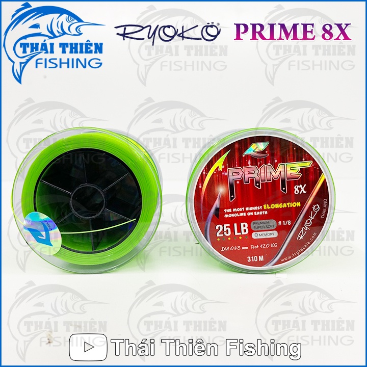 Cước Câu Cá Ryoko Thái Lan Prime 8X