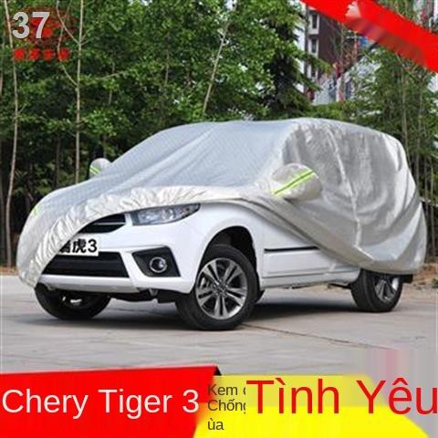 Vỏ xe Chery Tiggo 3 sedan cho suv new 5 Special car cover dày dặn chống nắng, mưa, bụi và cách nhiệt