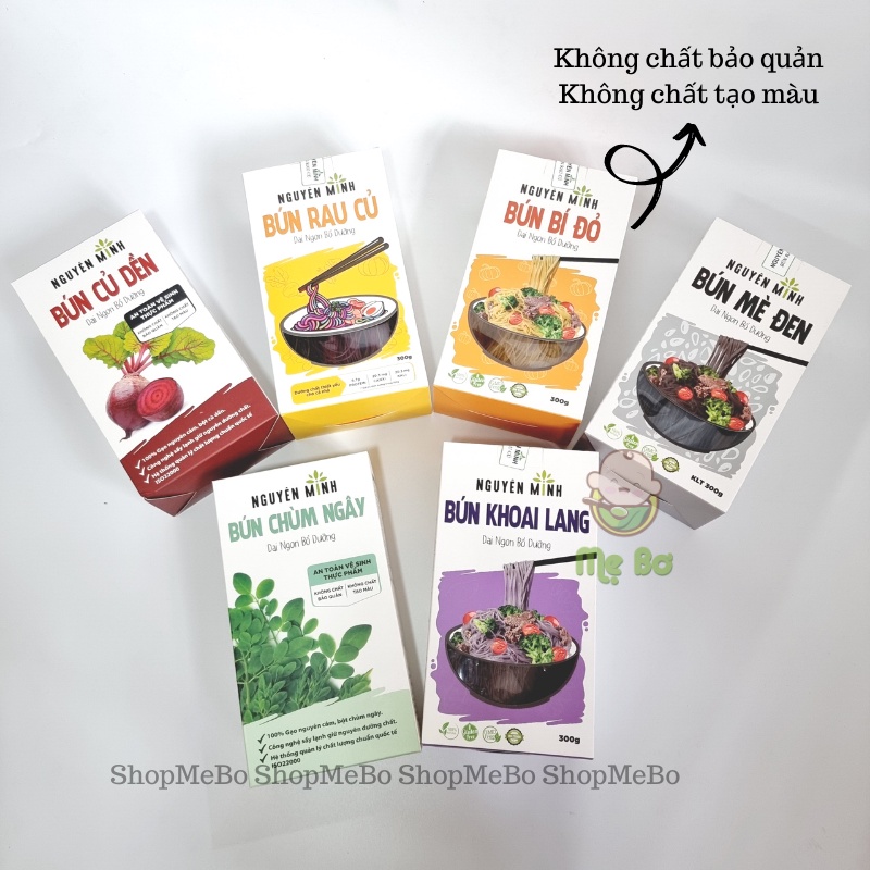 COMBO 5 BÚN RAU CỦ NGUYÊN MINH TIẾT KIỆM