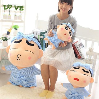 55cm Crayon Shin-Chan Plush Doll Lovely Cartoon Children’s Toys Sofa Pillow