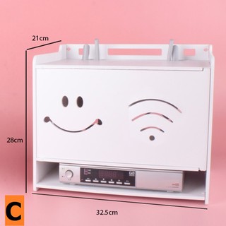 kệ trang trí wifi Mặt cười nhiều mẫu