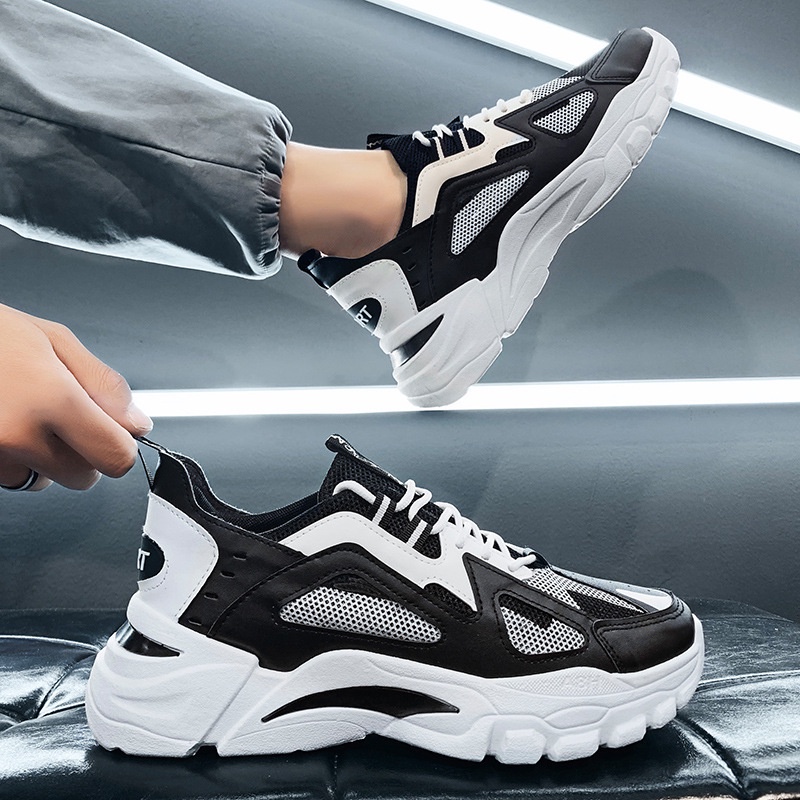 Giày nam [FREESHIP EXTRA + TẶNG TẤT KHỬ MÙI ] Giày nam sneaker thời trang tăng chiều cao 5cm mã SP
