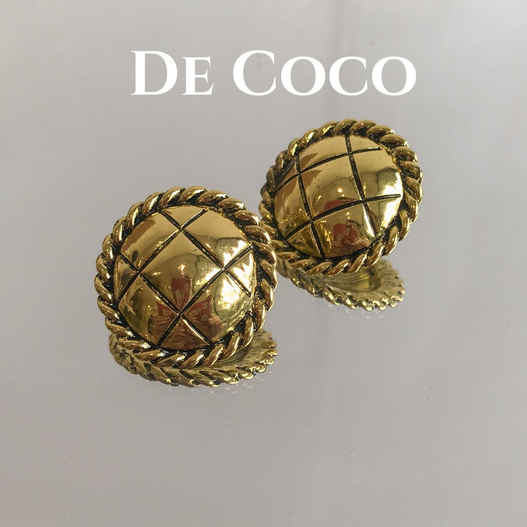 Bông tai hợp kim vintage Sunshine decoco.accessories