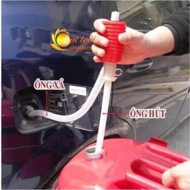 Ống Hút Xăng Hút Rượu Dung Dịch Lỏng Có Tay Bóp