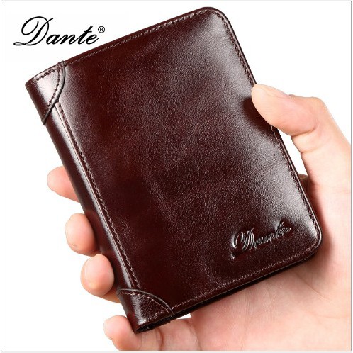 Ví Nam Đứng Da Bò Cao Cấp DANTE [CHÍNH HÃNG]