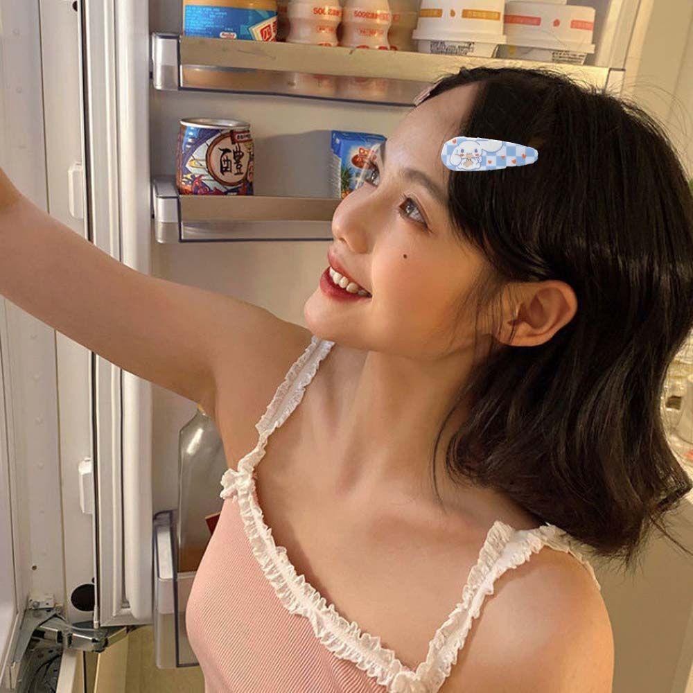 Kẹp Tóc Họa Tiết Hoạt Hình Cinnamoroll Pudding Dog Dễ Thương Dùng Làm Quà Tặng Sinh Nhật