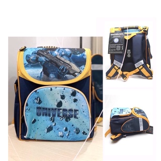 TNS - Balo cho bé  Cool kids backpack-màu xanh universe dễ thương cho bé
