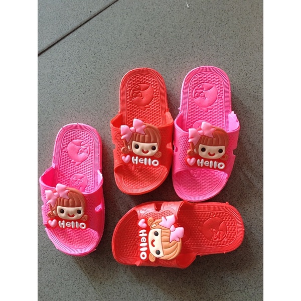Dép lê cho bé gái 1-3 tuổi,dép lê đế đúc siêu êm cho bé
