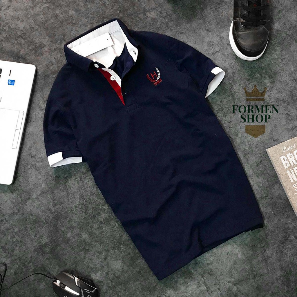 Áo Polo nam cổ bẻ ngắn tay, chất liệu vải cá sấu cotton cao cấp, trẻ trung, năng động – FORMEN SHOP – FMPS046 | BigBuy360 - bigbuy360.vn