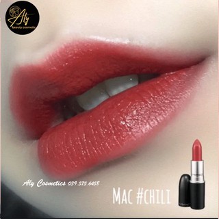 [SIÊU CHUẨN] Son MAC chilli 602 màu đỏ ớt siêu hot