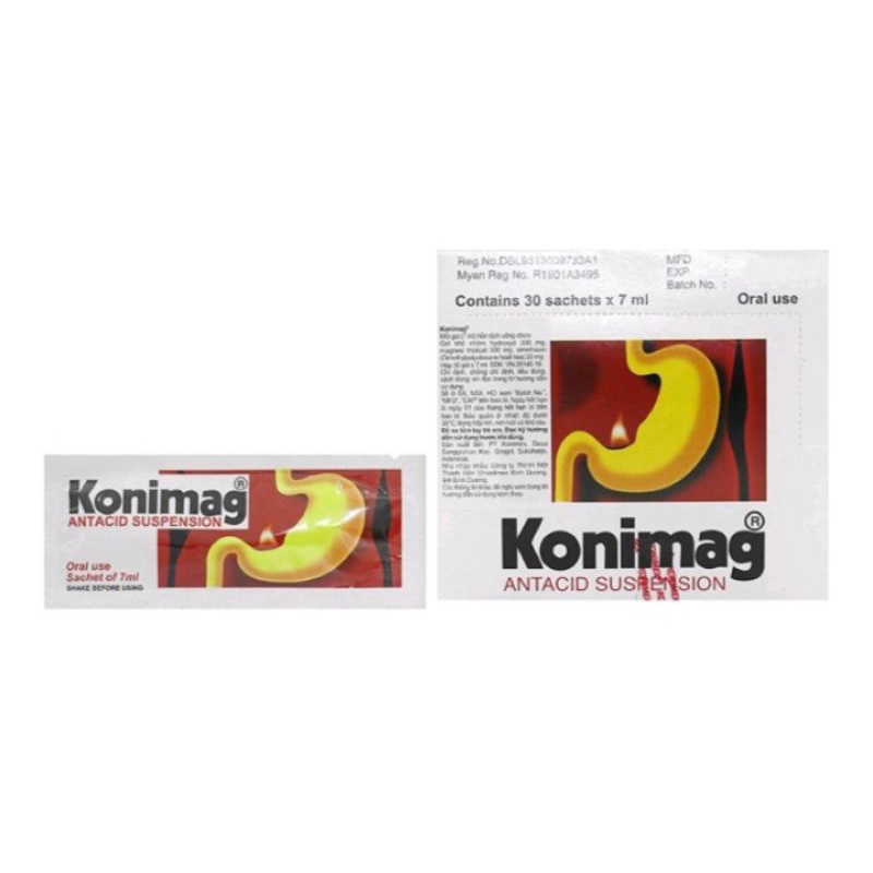 Konimag Gel bảo vệ dạ dày, ợ hơi,ợ chua