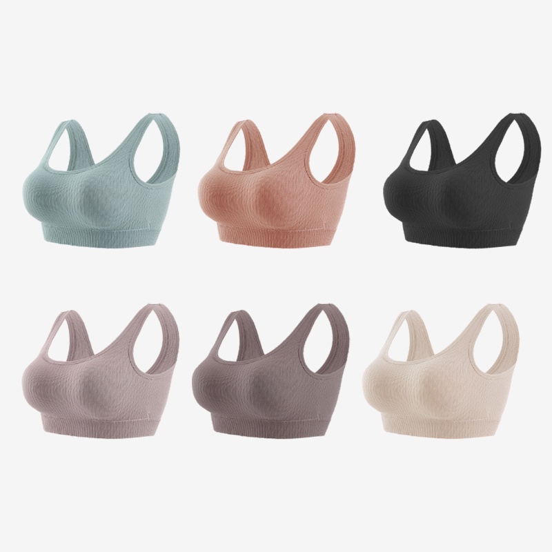 Áo lót nữ Ecmln hở lưng không đường may có mút ngực năng động gợi cảm thời trang