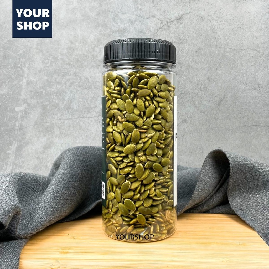 Hạt Bí Xanh Rang Mộc Yourshop - Hạt dinh dưỡng tốt cho bà bầu, cho bé và chế độ ăn kiêng