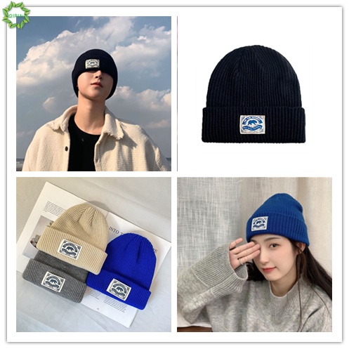 Mũ len dày dặn giữ ấm mùa đông phong cách hàn quốc thích hợp cho nam và nữ