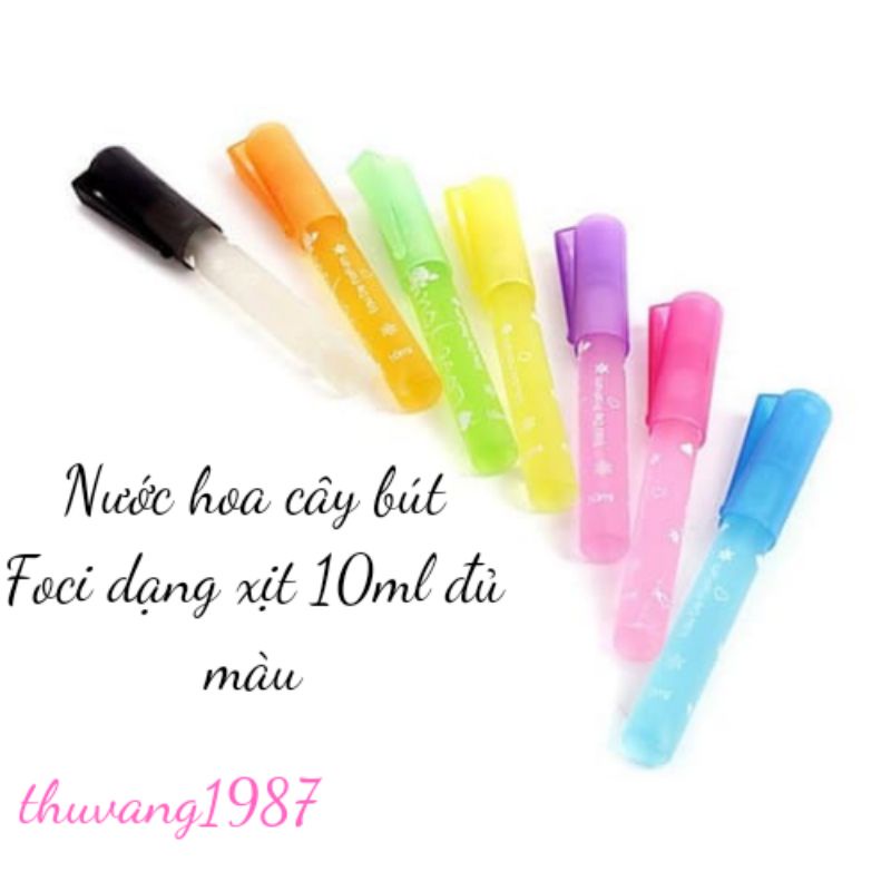 Nước hoa cây bút Foci dạng xịt 10ml (1 chai)