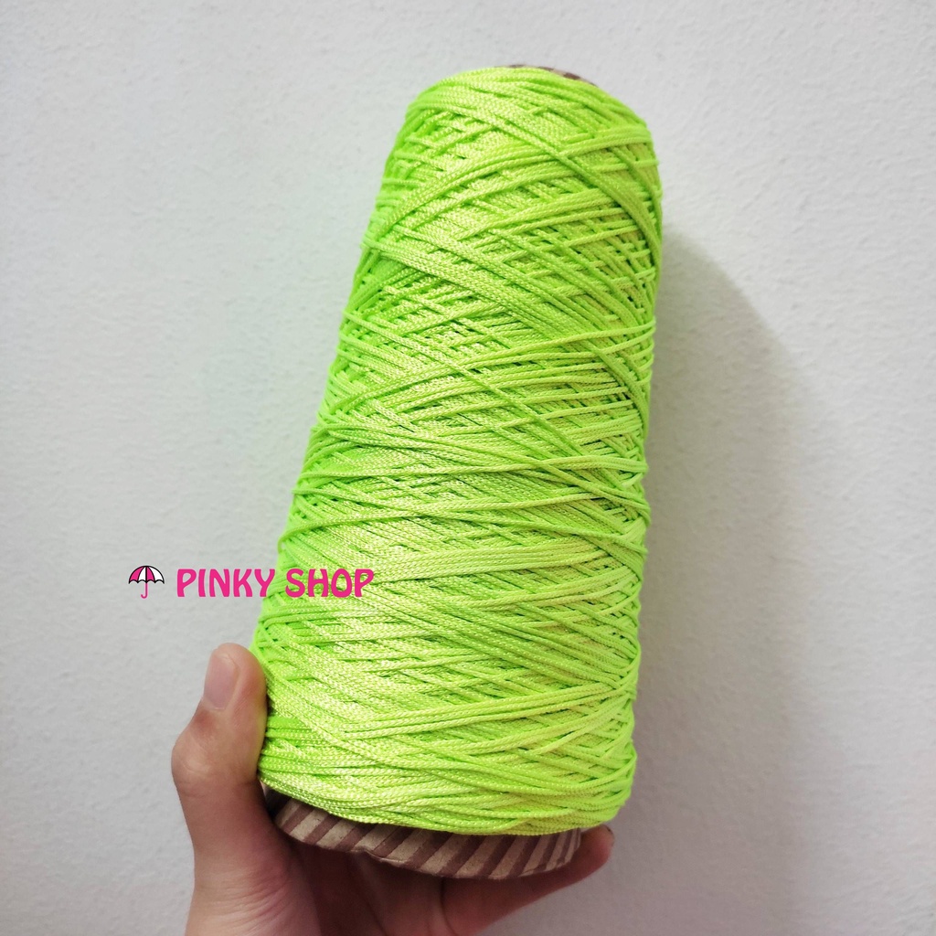 [1 mét] Dây dù, dây cotton 1mm cuộn đủ màu sắc nguyên liệu đan dreamcatcher, vòng tay, phụ kiện handmade Pinky Shop