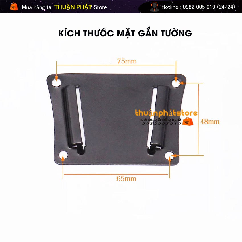 [ GẮN SÁT TƯỜNG ] Giá Treo Màn Hình 14 - 27 Inch Sát Tường 1 Cm - Lắp đặt đơn giản - Model: N2