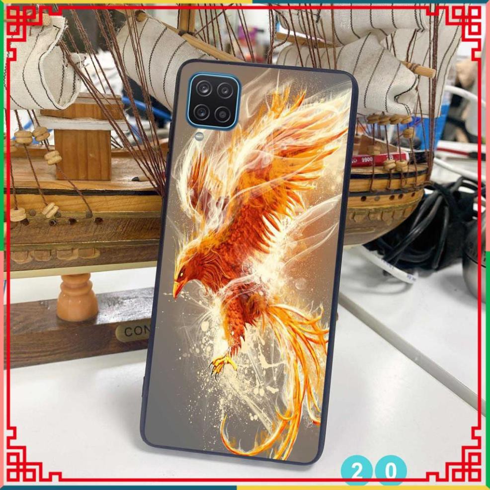 Ốp lưng in kính cho Samsung A12 5G - Samsung M12 sáng bóng, bảo vệ mặt lưng tốt