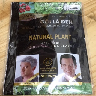 1 gói Gội là đen Matrix 25ml.