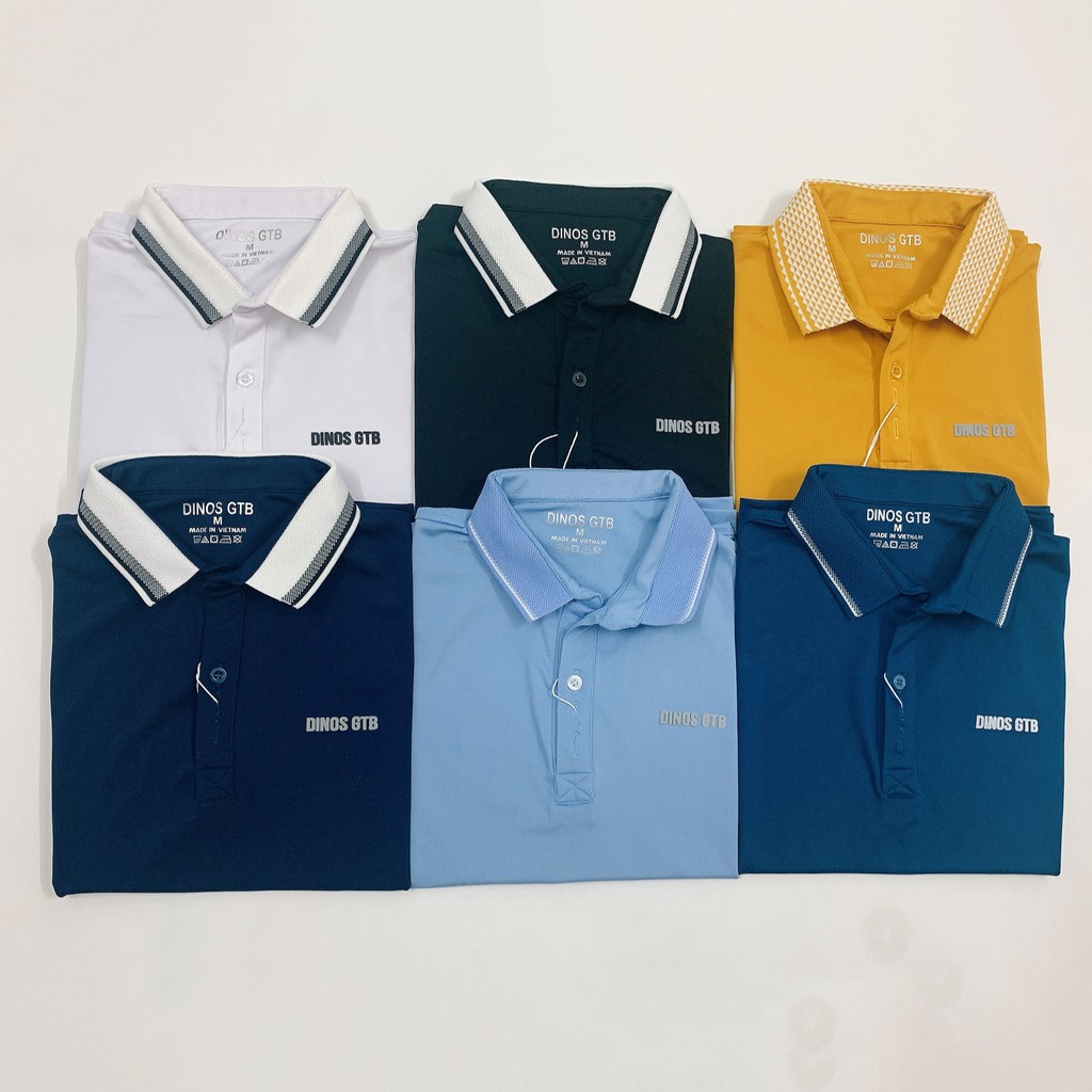 Áo Thun POLO Nam Trơn Ngắn Tay Cổ Bẻ Vải Cá Sấu Thái Cực Sang Trọng Lịch Lãm | BigBuy360 - bigbuy360.vn