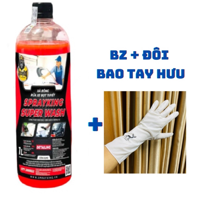 Nước rửa xe,xà bông Sprayking Super Wash 1L
