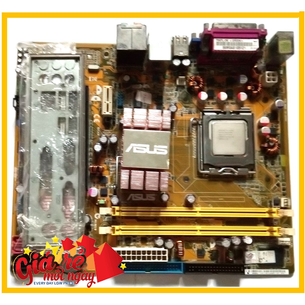 Combo Main G31 G41+ Chip Q8400, Q6600, E8400 +RAM 4GB socket 775 + Quạt +FE + keo gói tản nhiệt CPU