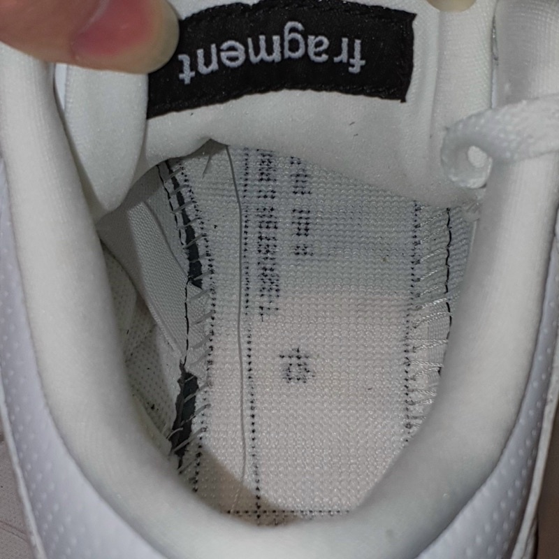 GIÀY JD3 RETRO FRAGMENT WHITE BLACK LAI AU