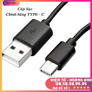 Cáp sạc type c dành cho samsung galaxy s8/s9/s9+/ note 8/note9 màu đen