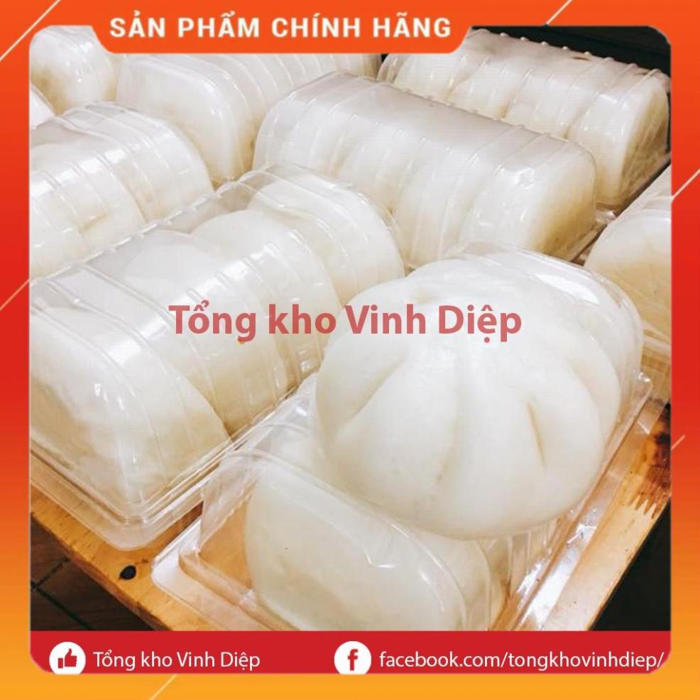 50 hộp nhựa H53 đựng bánh bao, bánh bông lan, đồ ăn, hoa quả