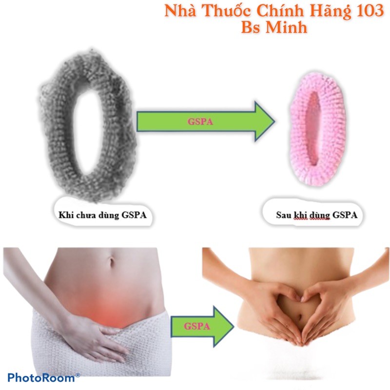 Nước xông ngâm rửa phụ khoa GSPA 103-tan ứ, tăng co bóp cơ tử cung, chống viêm, tiêu sưng, sát trùng, tiêu thủy, tiêu mủ