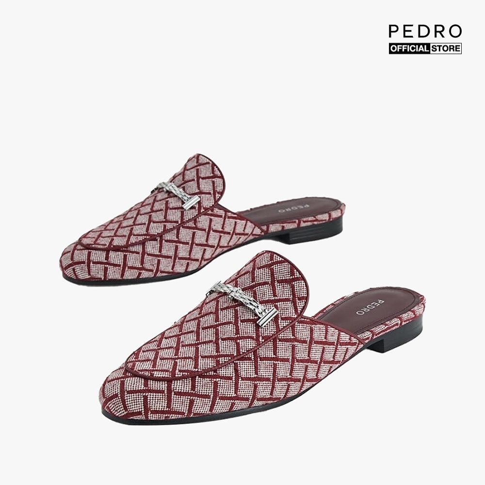 PEDRO - Giày đế bệt Plaque Embellished Canvas PW1-66480045-1-45