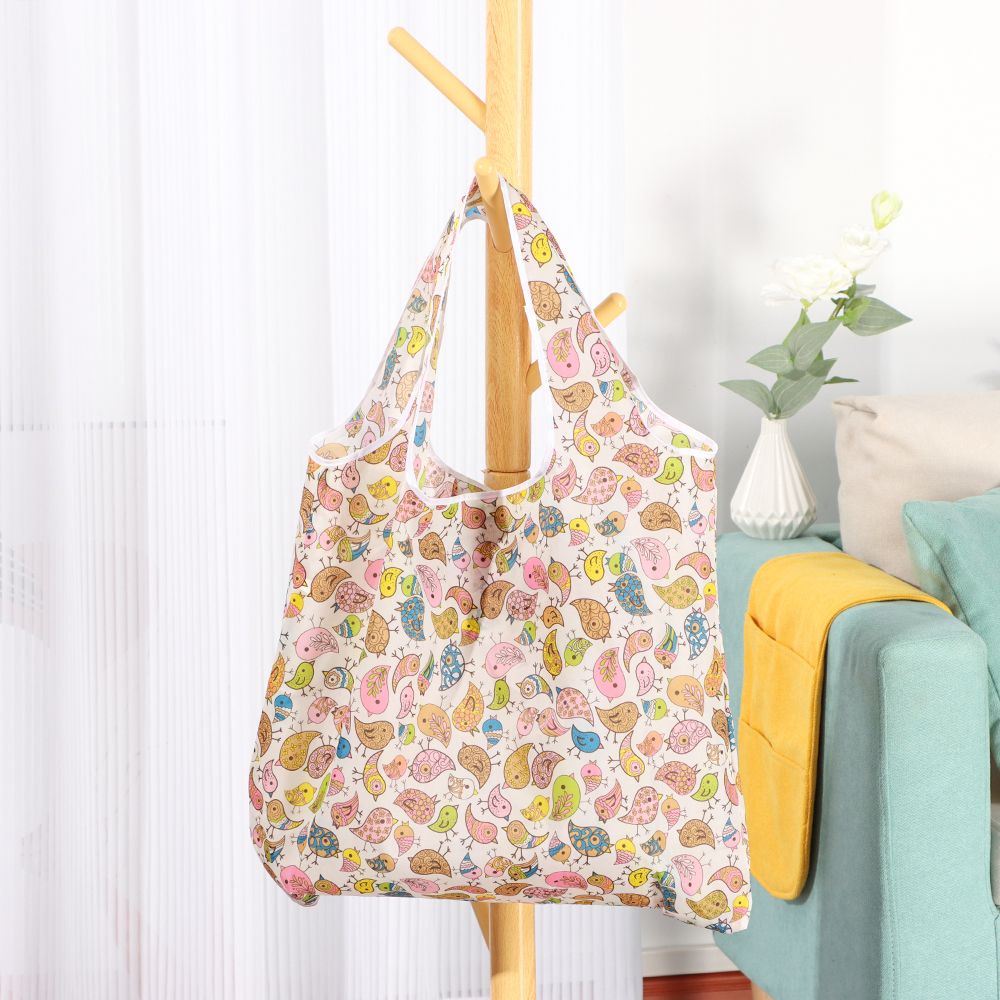 Túi Mua Sắm Bằng Polyester Tái Sử Dụng Bảo Vệ Môi Trường