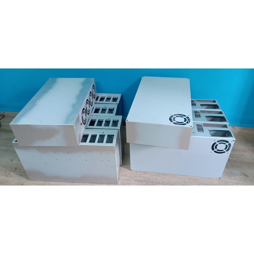 Thùng case4u full lòng mề 8 chân main b85 cho trâu cày chỉ rap vga chạy ngay