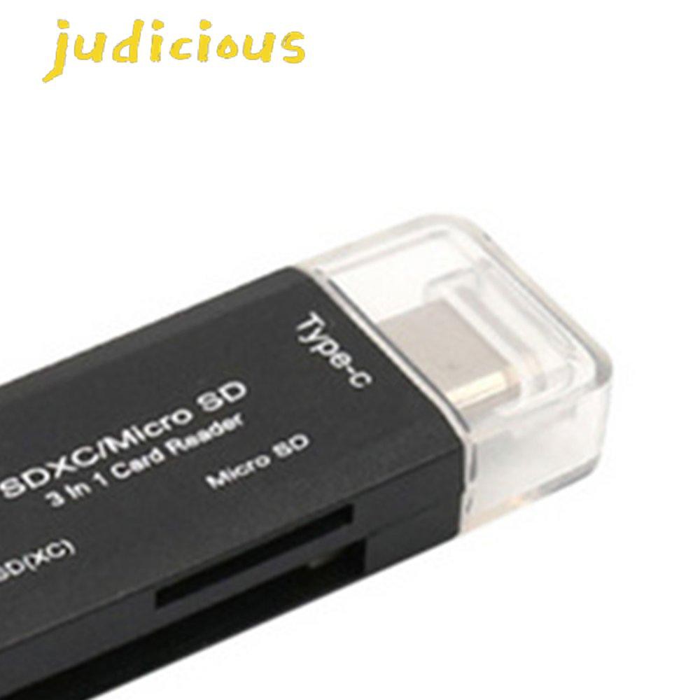 Đầu Đọc Thẻ Nhớ 3 Trong 1 Usb3.1 Usb-C / Type C Sd Tf / Micro Sd | BigBuy360 - bigbuy360.vn