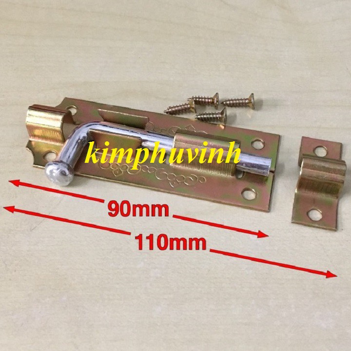 2 BỘ 11 CM - CHỐT CỬA ĐỨNG  - CHỐT CỬA SỔ - CHỐT ĐỨNG 1T1