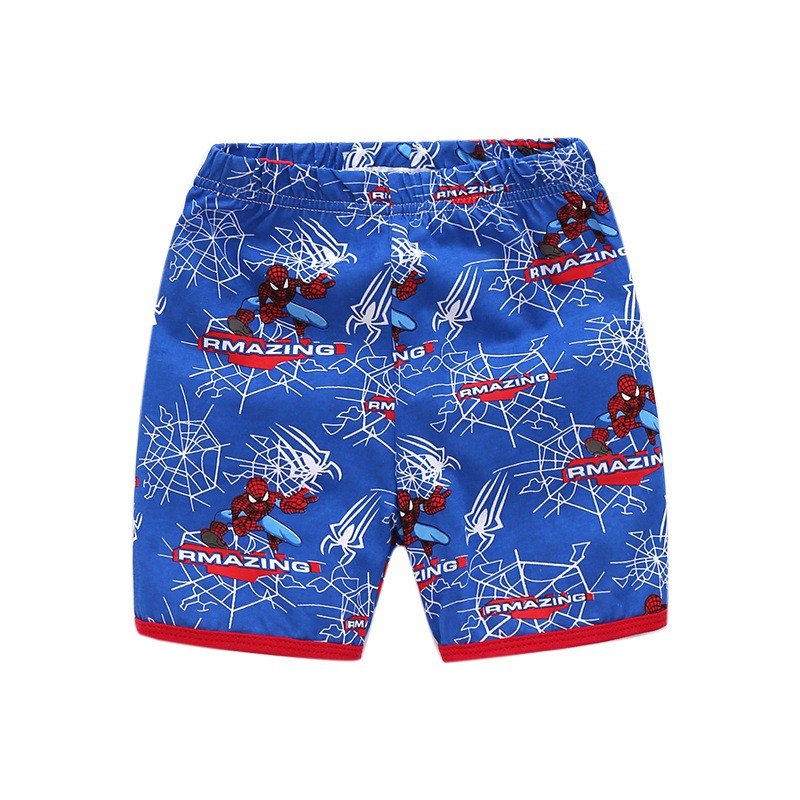 Bộ người nhện cho bé LITTLE BUDDY bộ quần áo trẻ em họa tiết Spider Man chất cotton