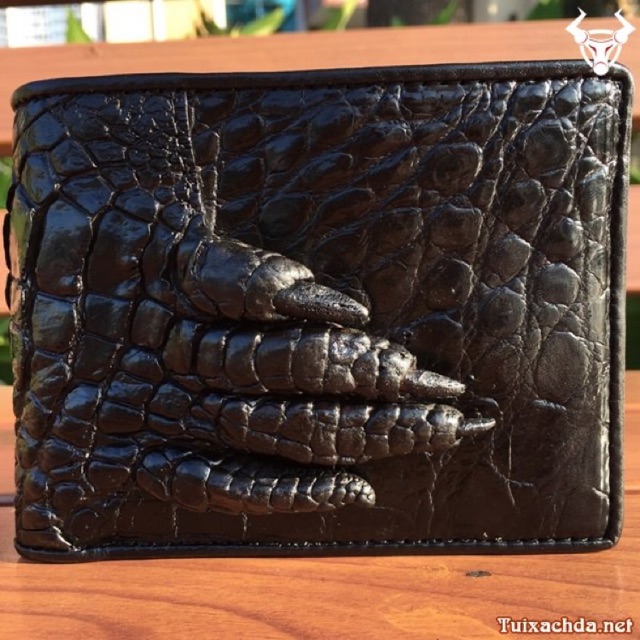 Bóp ví da cá sấu