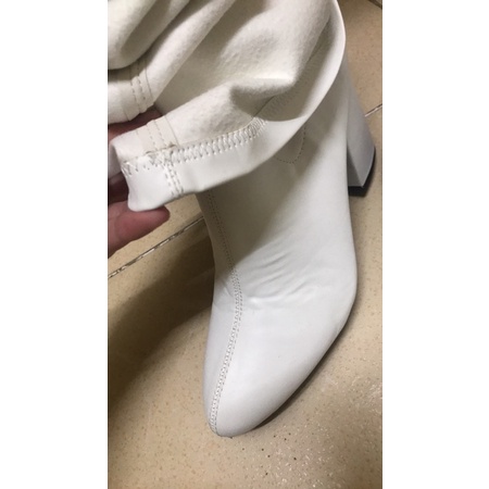 Boot đùi trắng kèm ảnh thật