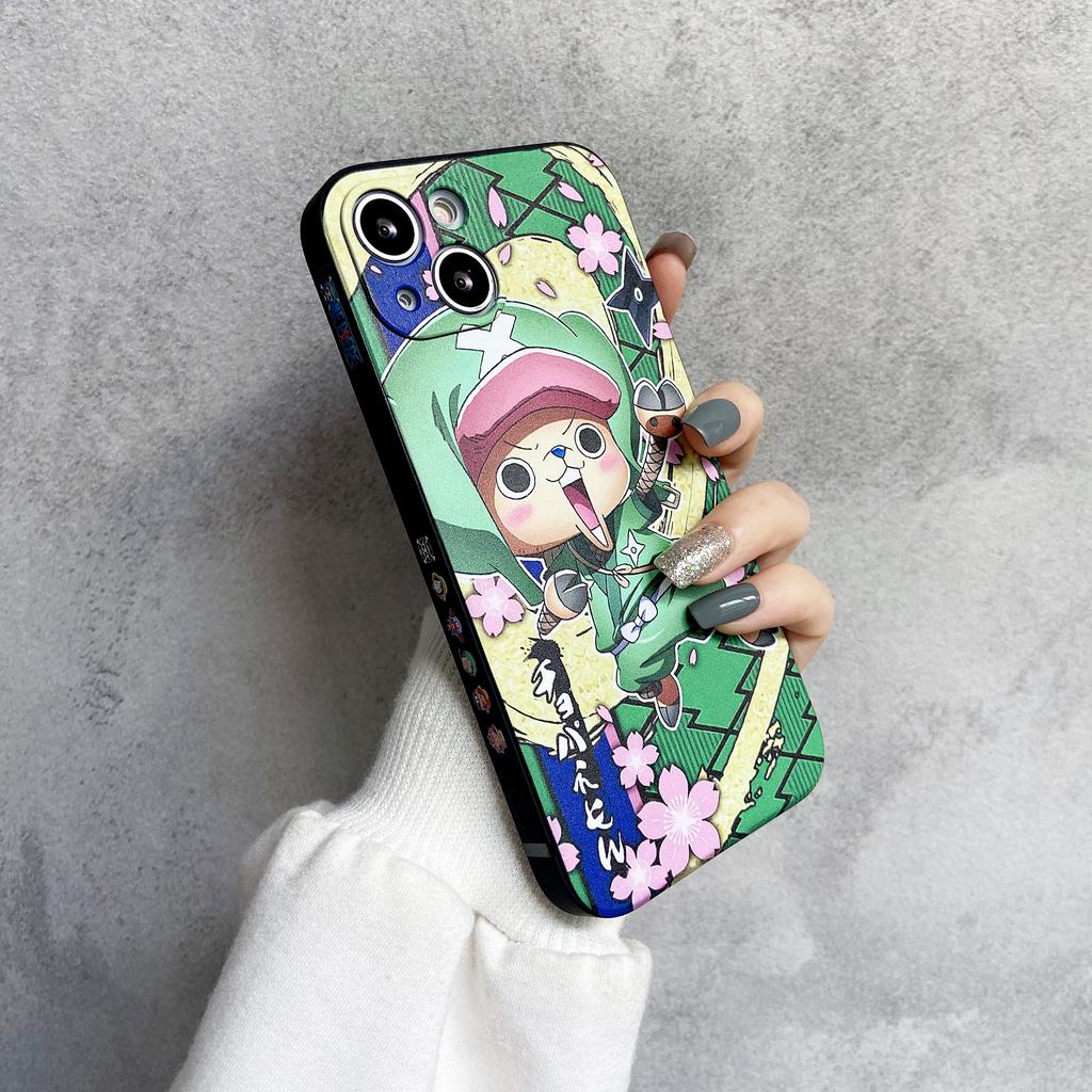 Ốp điện thoại mềm họa tiết hoạt hình nhiều màu sắc dễ thương cho iPhone 11 7Plus 8Plus 11Pro Max X XR XSMax 8 7 6 6s