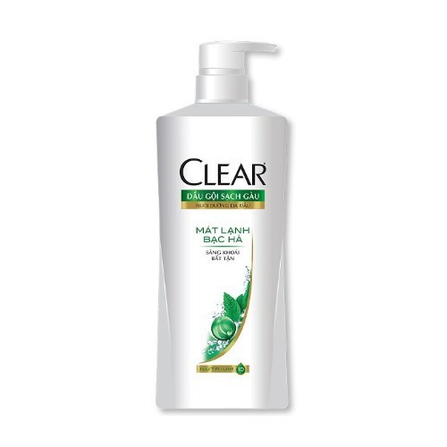 Dầu Gội Clear Mát Lạnh Bạc Hà 650g